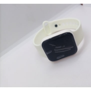 Unisex Touch Screen Cube LED Watch - White
