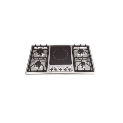 5 Burner In Built Rc-gs3f Gas Cooker Built With Safety Device