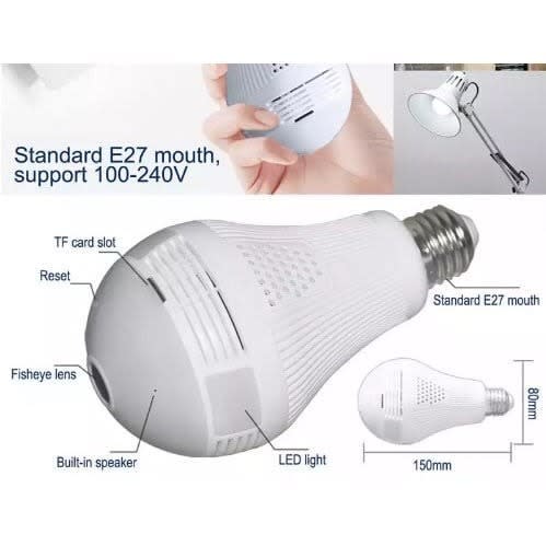 Wifi Surveillance Bulb
