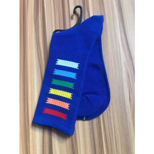 Men's Cotton Socks-Blue