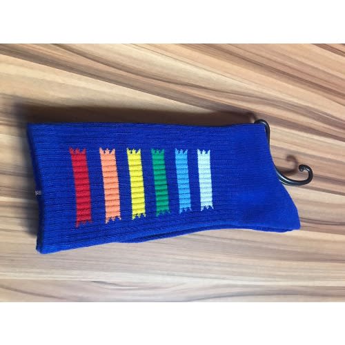 Men's Cotton Socks-Blue