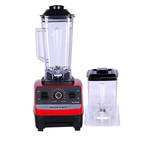 Commercial Ice Crushing Blender With Extra Mill Jar - 2l - 3000w