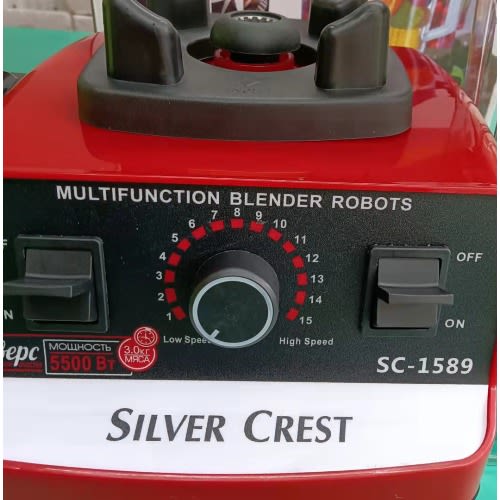 Commercial Ice Crushing Blender With Extra Mill Jar - 2l - 3000w