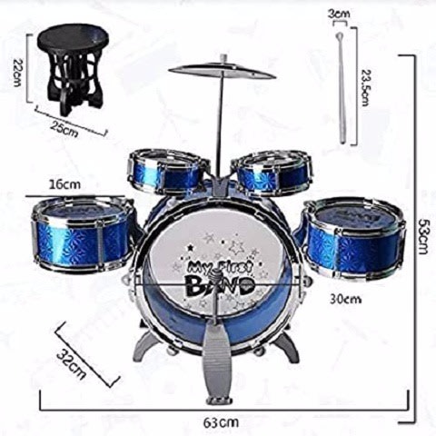 My First Band Kids Drum Set + Free Gift