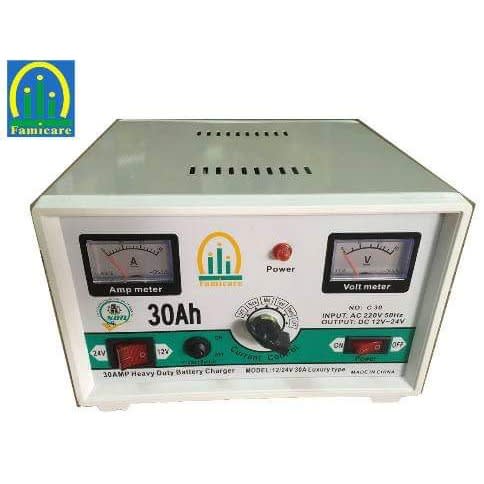Heavy Duty  Battery Charger 12v/ 24v 30a