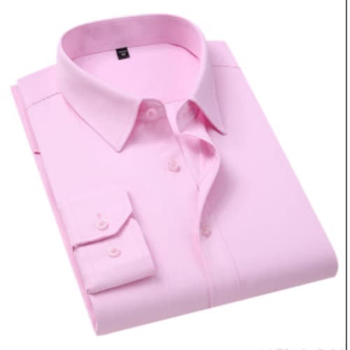 5pcs Exotic Longsleeve Shirt - Pink -  Black - Wine - Sky Blue - Navy Blue