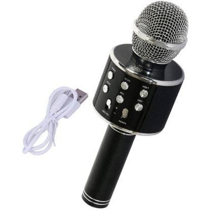 Wireless Bluetooth Portable Handheld Karaoke Mic With Hifi- Speaker - Bluetooth Easy - 3-in-1