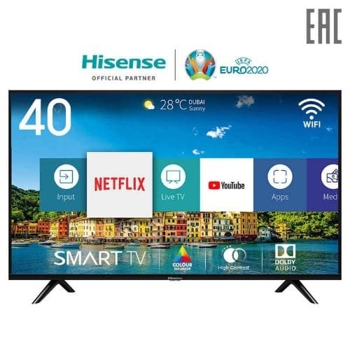 Hisense Smart Full Hd Tv-40a6000 - 40