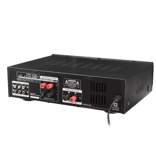 2000 Watts Power Amplifier With Bluetooth, Radio, Usb, Remote For Speakers