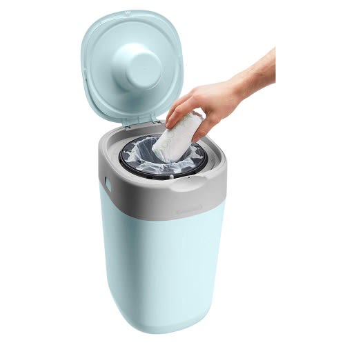 Sangenic Twist & Click Nappy Disposal Bin Peppermint
