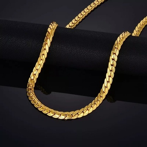 Imprinted Chain Necklace