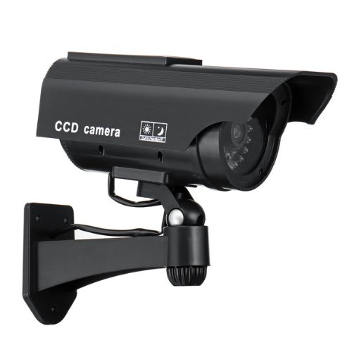 Outdoor/Indoor Solar Power Fake Dummy Surveillance Camera