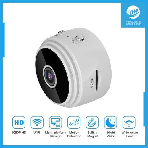 A9 Wireless Hd Night Vision Camera - Home Wifi -white