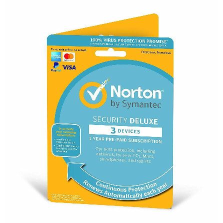 Norton Security Deluxe 2020 3 Pc Device - Internet Security - Download
