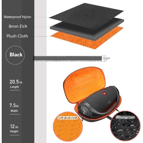 Hard Protective Case For Jbl Boombox 2