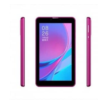 X12 Kids Tablet - 7" Display -  128GB ROM- 4GB RAM -Dual Sim- 4g -3000mah Battery – Pink
