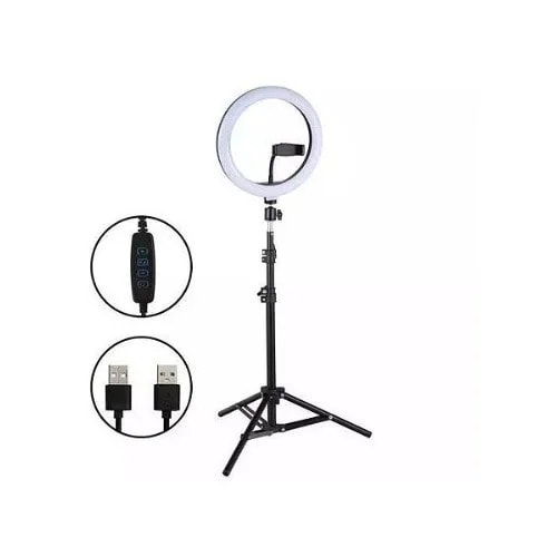 Dimmable Led Selfie Light - 10"
