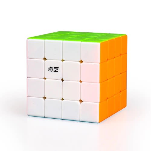 Qiyi 4by4 Stickerless Speed Cube Toys + Manual