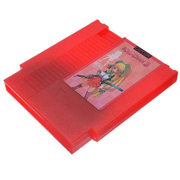 Rollchan 3 72 Pin 8 Bit Game Card Cartridge
