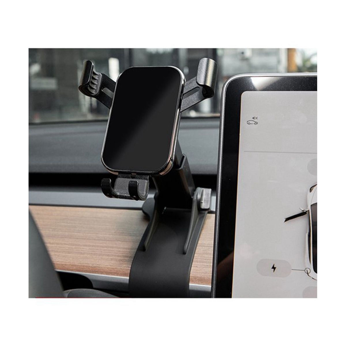 Phone Mount Phone Holder Support Dashboard for Tesla ModelY Model 3
