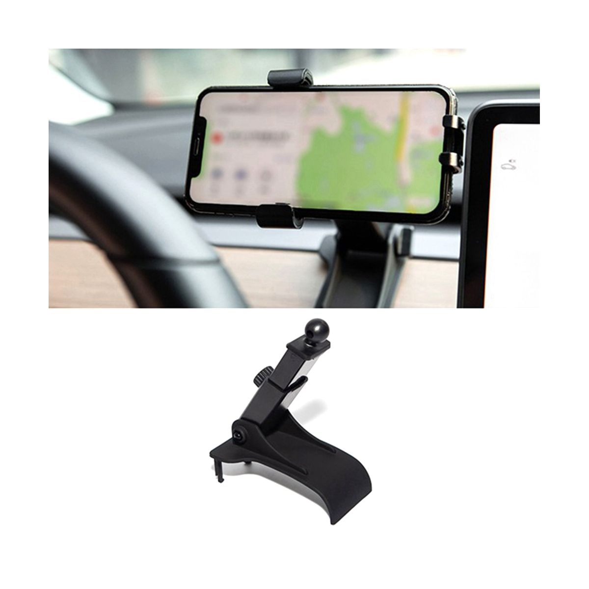 Phone Mount Phone Holder Support Dashboard for Tesla ModelY Model 3