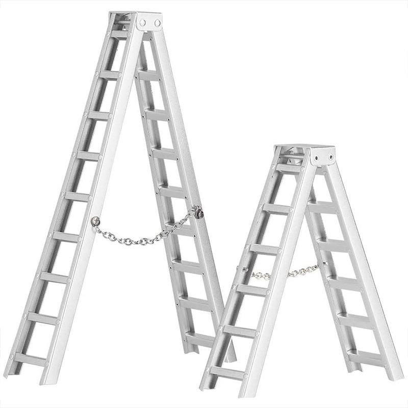 1/10 Scale Accessories Aluminum Alloy Mini Folding Ladder