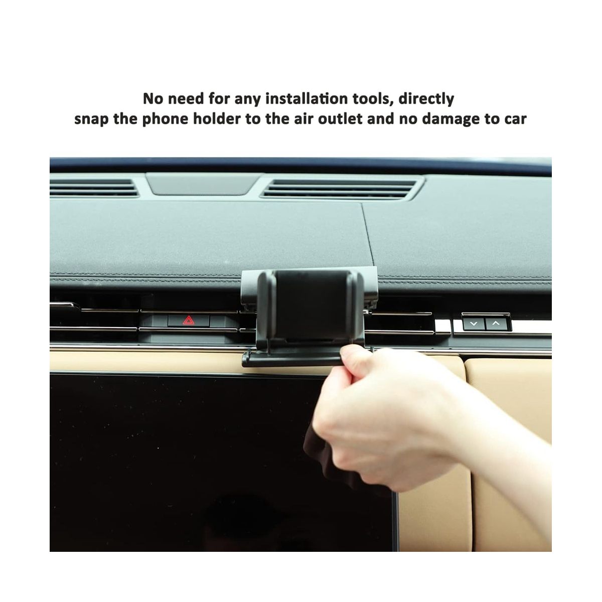 Car Dashboard Phone Holder for 2023 Central Control Air