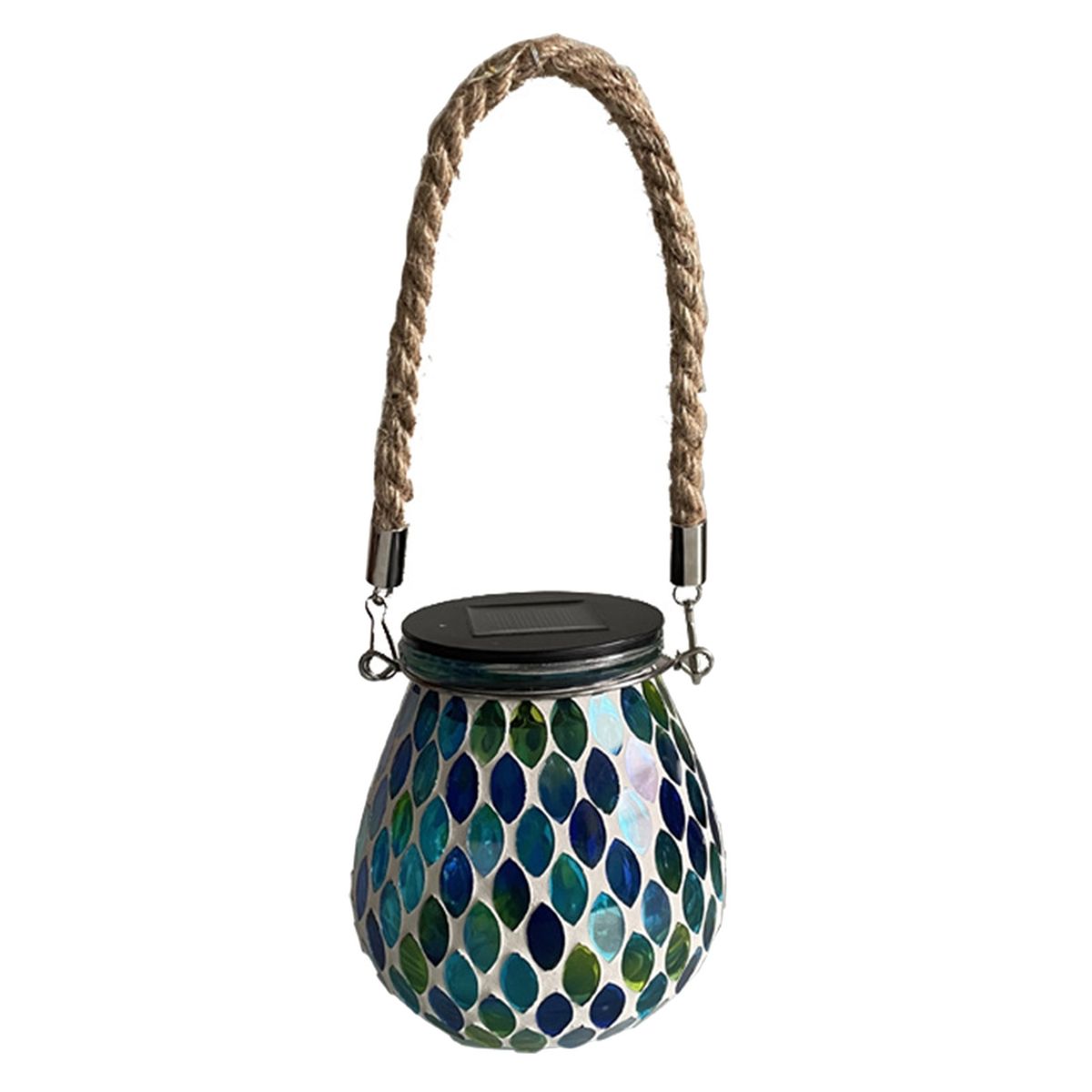 Solar Lamp Solar Lights Outdoor Hanging Lanterns Blue