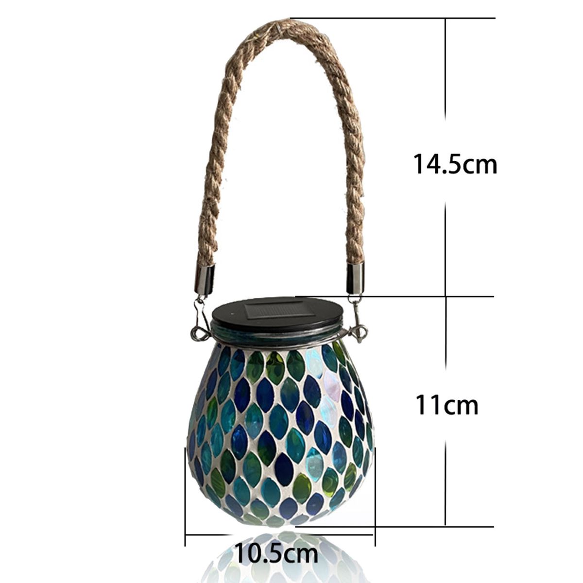 Solar Lamp Solar Lights Outdoor Hanging Lanterns Blue