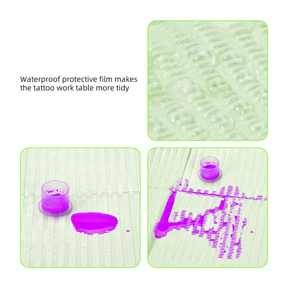 Disposable Bibs Tattoo Table Covers Clean Pad Waterproof