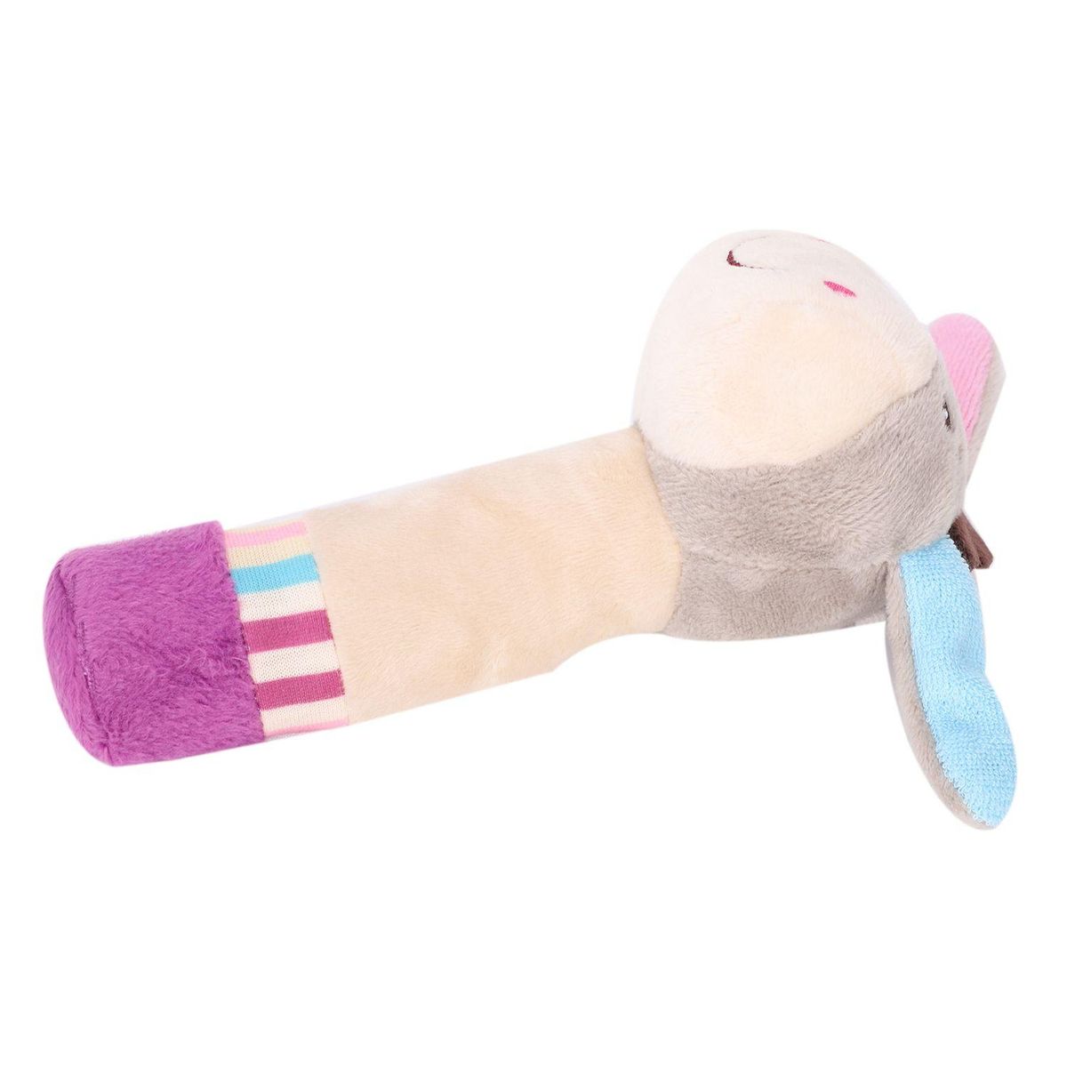 1 Pcs Plush Rattle Appease Animal Doll for Baby Education