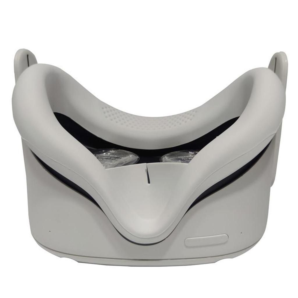 Durable VR Headset Face Pad Set Protective Easy To Remove For   White