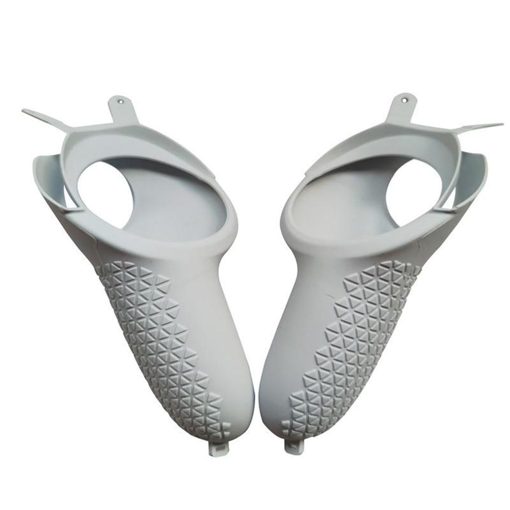Durable VR Headset Face Pad Set Protective Easy To Remove For   White