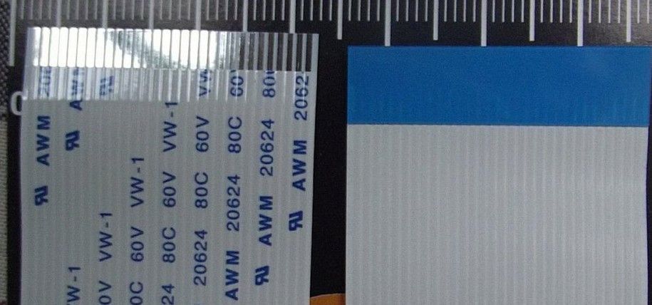 4 Cable Ribbon ORDER Flex : CUSTOMIZED Flat 30 80 Pin - FFC