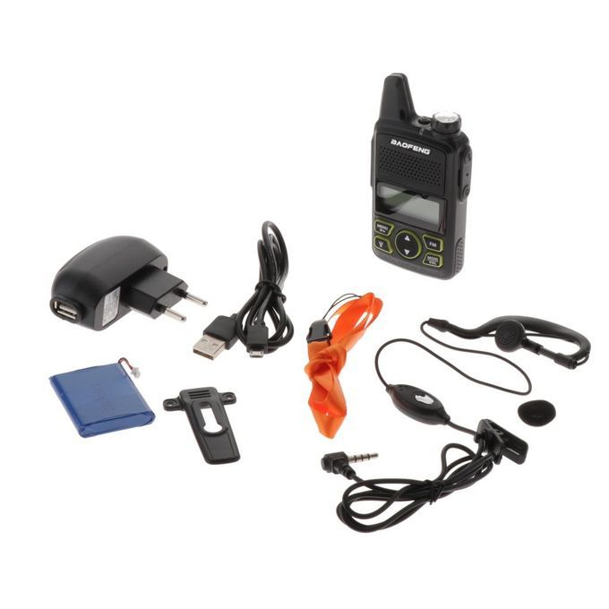Mini BFT1 Walkie  High Power 400480 MHz Radio Long Range UHF