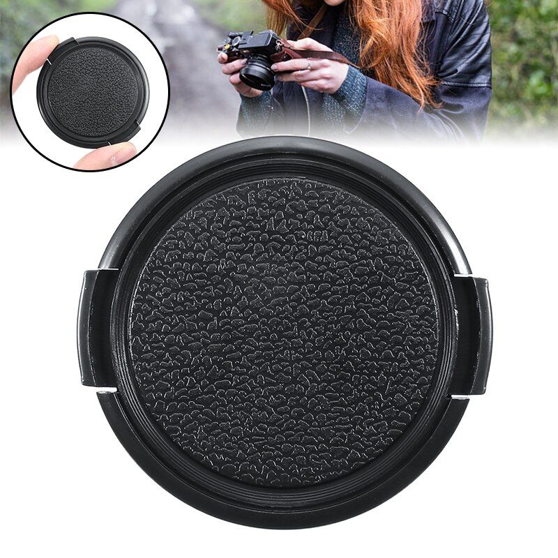 Universal 5mm Snap On Lens Cap Camera Protection Cover Lens Front Cap For Canon/Sony Cameras Mayitr