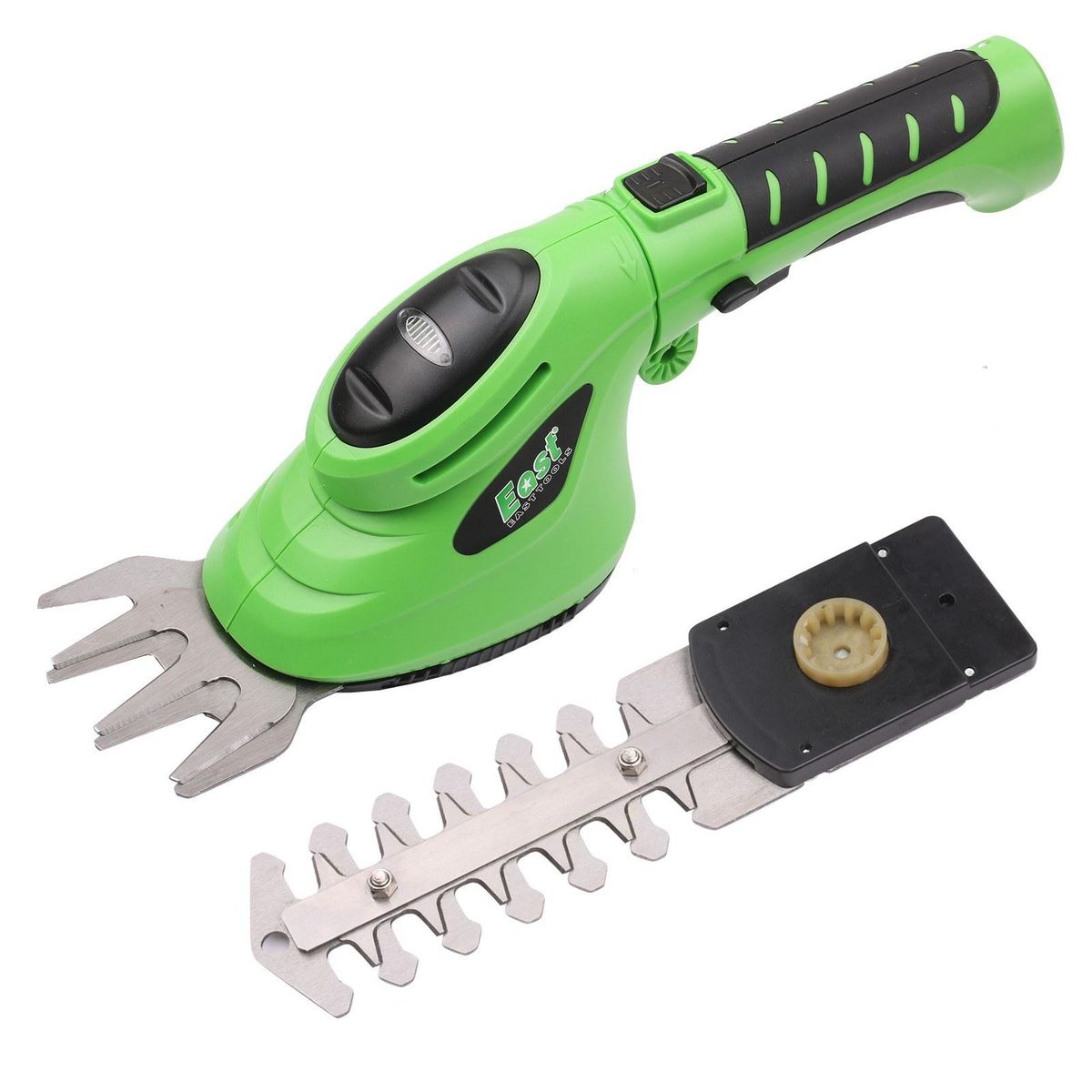 2-in-1 Multifunctional Lawn Mower 3.6V Cordless Hedge Machine Electric Mower Rechargeable Pruner Rotatable Grass Shear Hedge Trimmer Low Power Prompt Function EU Plug 220V