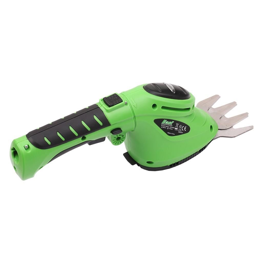2-in-1 Multifunctional Lawn Mower 3.6V Cordless Hedge Machine Electric Mower Rechargeable Pruner Rotatable Grass Shear Hedge Trimmer Low Power Prompt Function EU Plug 220V