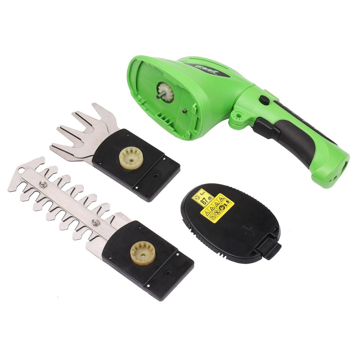 2-in-1 Multifunctional Lawn Mower 3.6V Cordless Hedge Machine Electric Mower Rechargeable Pruner Rotatable Grass Shear Hedge Trimmer Low Power Prompt Function EU Plug 220V