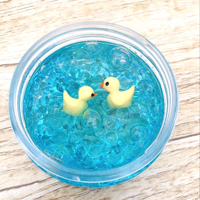 60ml DIY Slime Toys Duck Mud Mixing Cloud Slime Scented Stress Kids Clay Toy Kids Clay Relax Gifts Child Creative Handmade Craft