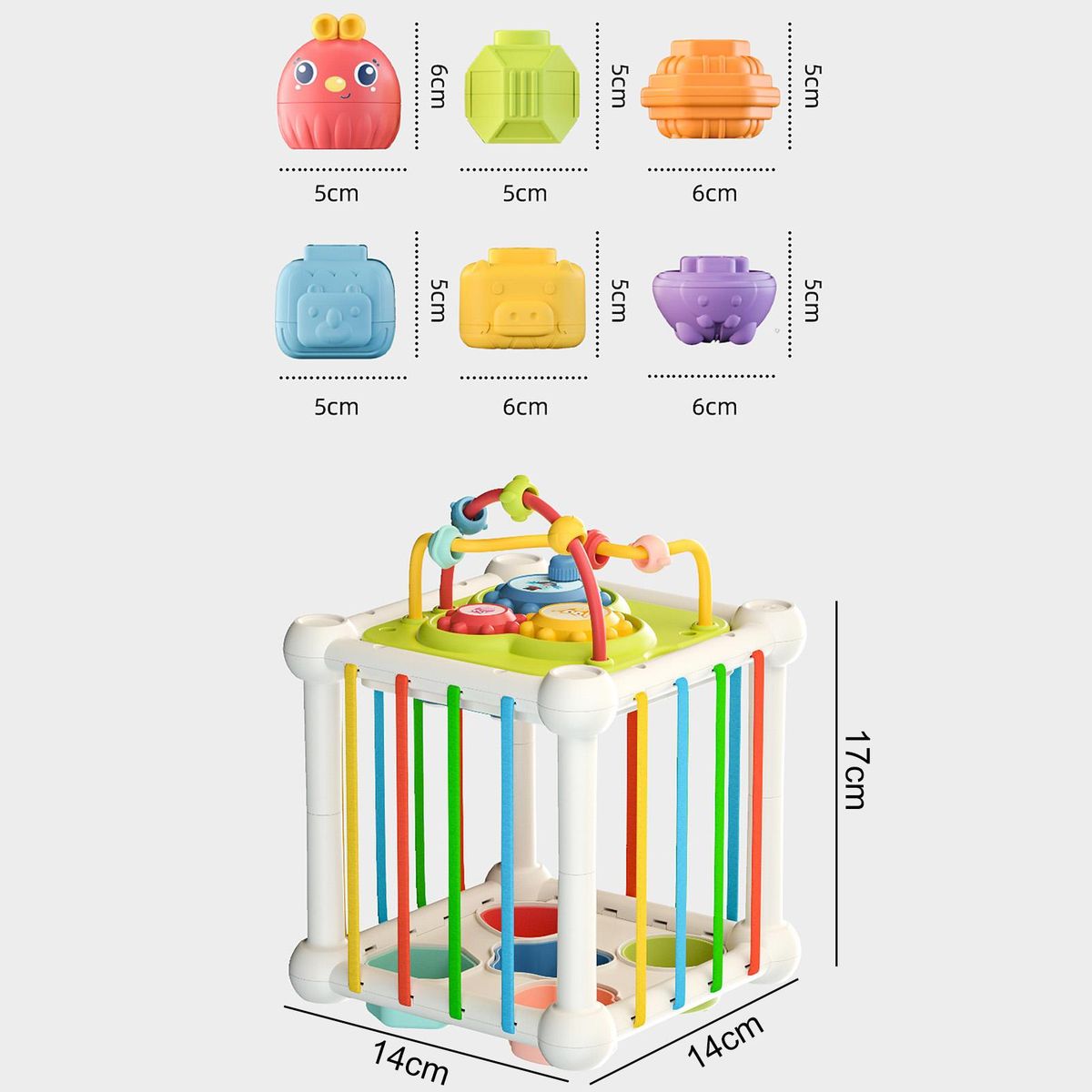 Early Education Toy Early Education Cognitive Toys Multicolor