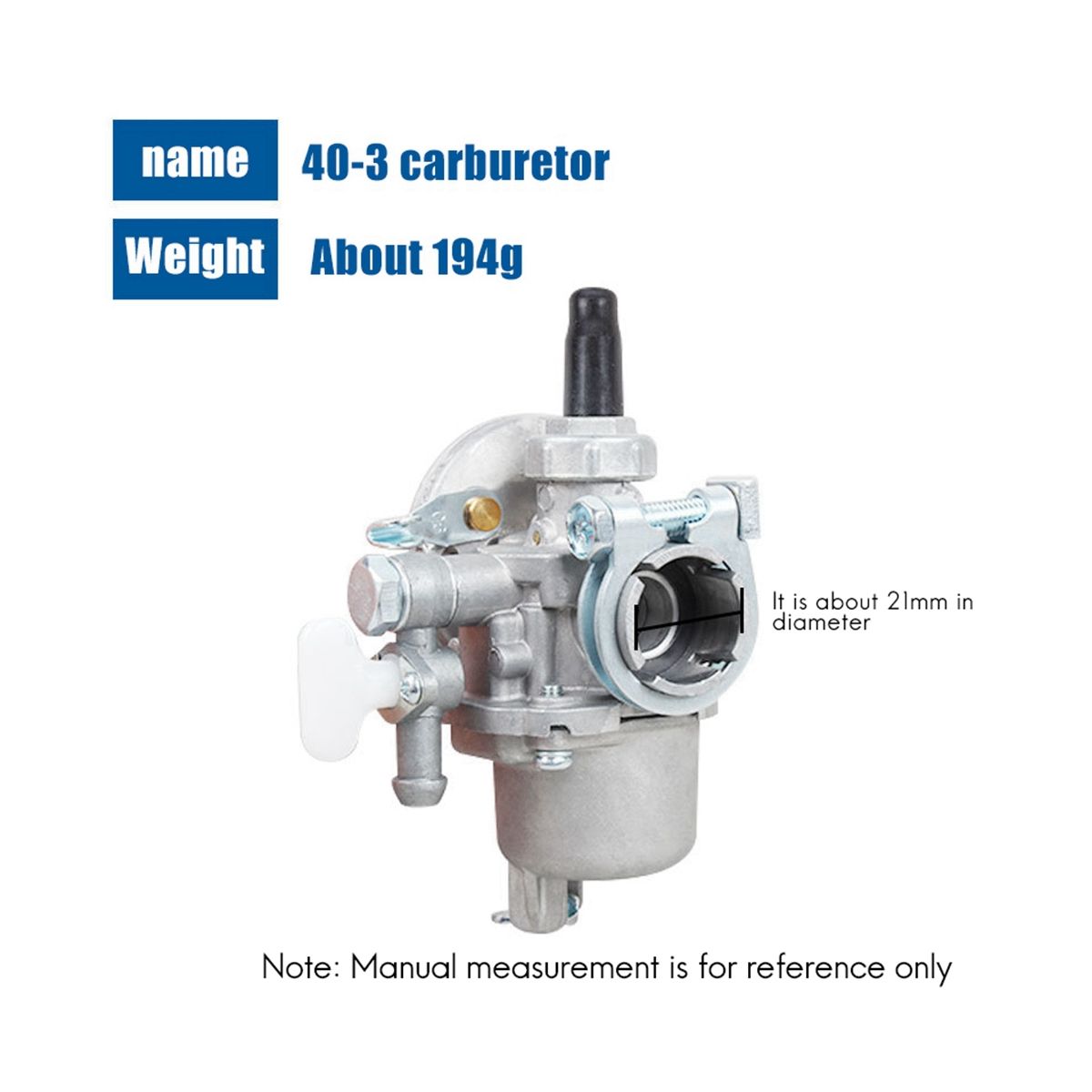 40F-3 Gasoline Sprayer 3WF-3AB40 Carburetor Fertilizer Applicator 40F-3Z Carburetor