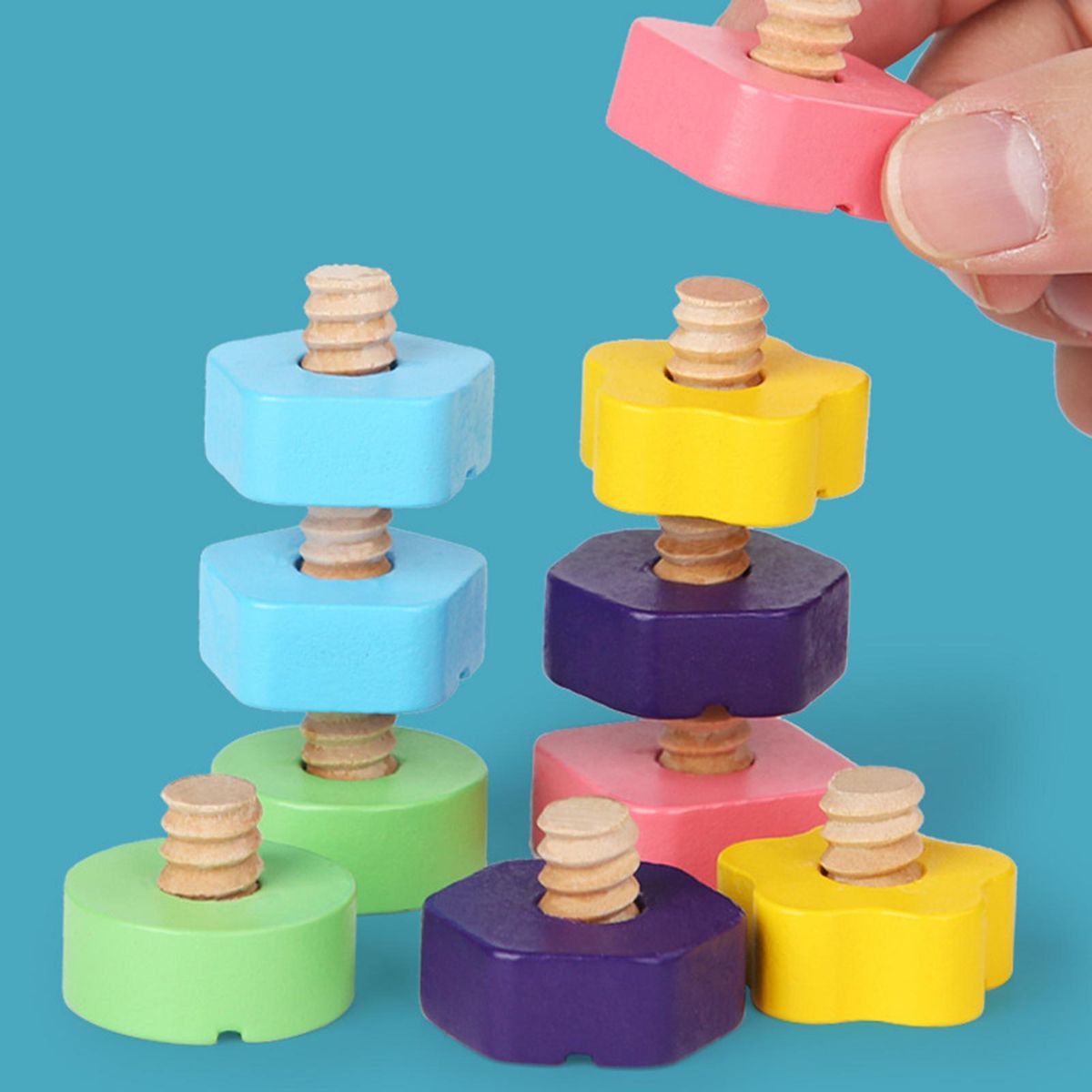 1 Set Fun Nut Game Fun Nut Pairing Toy Game