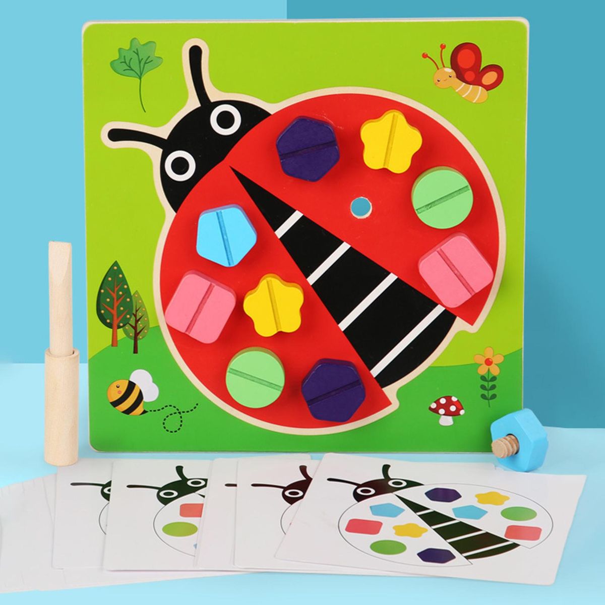 1 Set Fun Nut Game Fun Nut Pairing Toy Game