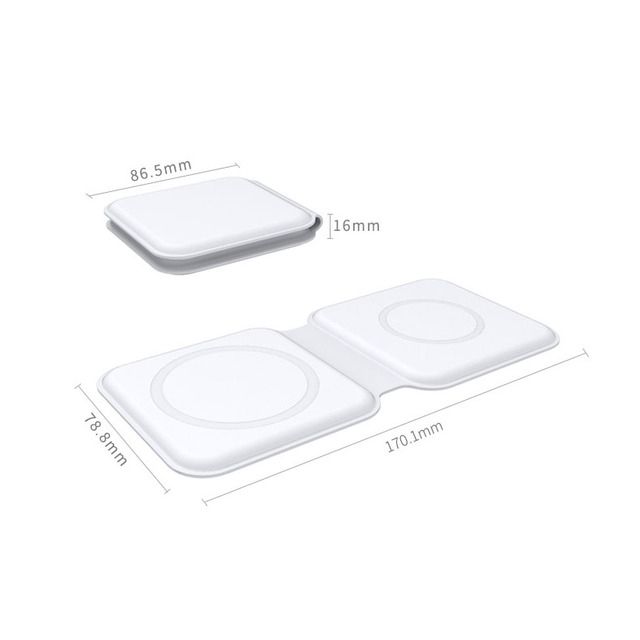 Mag Magnetic Safe Wireless Duo Charger For Apple Iphone 12