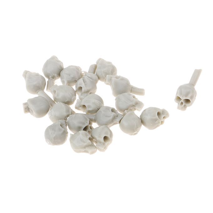 Resin Soldier Accessories Skeleton Skull & 1/35 Resin