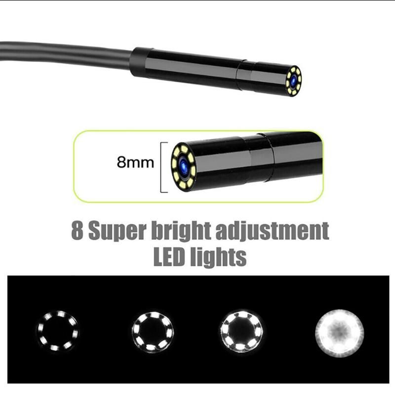 Industrial Endoscope Dual Camera 1080P HD 4.3" LCD Screen Endoscope Waterproof P30 Video Camera Borescope Monitor 18650 Battery