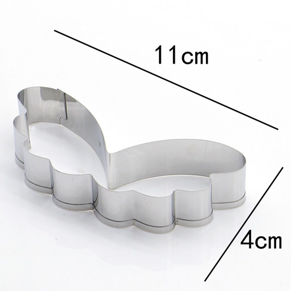 10Pcs/Set Biscuit Mold Food-grade DIY Safe-Stainless Steel