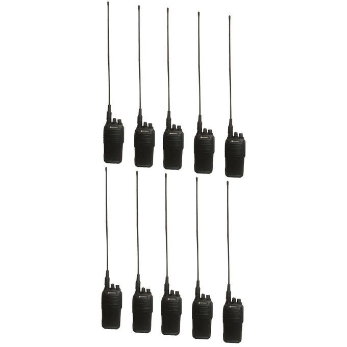 LONG RANGE WALKIE TALKIE RADIO 2 To 10kms (10pcs)