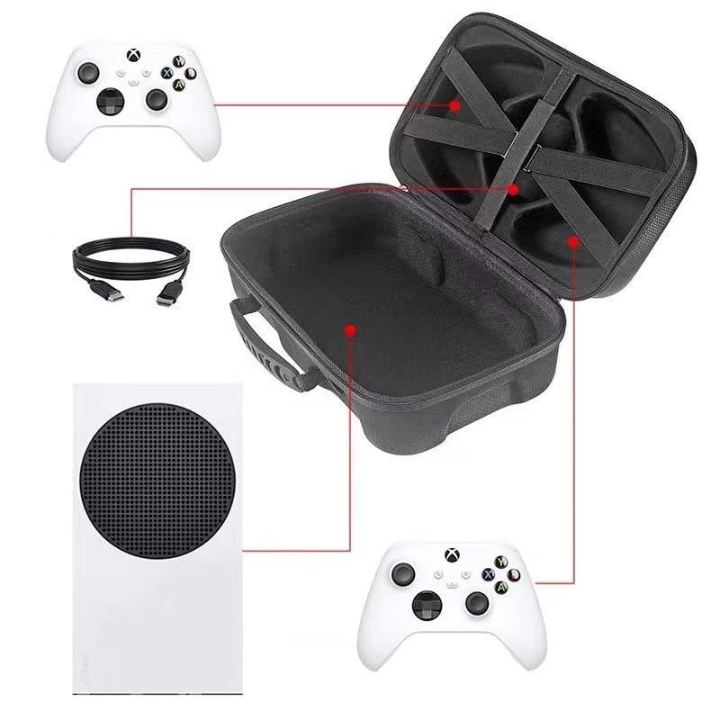 Suitable for Microsoft Xbox Series S game console storage bag portable storage box host accessories protection bag Xbox Series S Hard Box